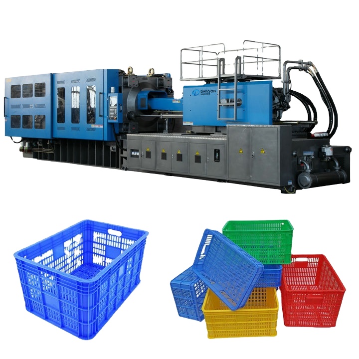Strong Plastic Fruit/Turnover /Vegetable Box Crate Injection Moulding Machine